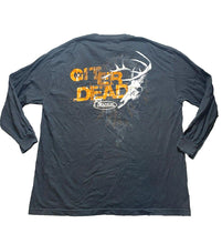 Load image into Gallery viewer, Buck Commander Shirt Adult Extra Large Black Git Er Dead Hunting Skull Goth Mens