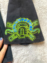 Load image into Gallery viewer, Bee Mistic Jacket Adult Large Black Dragon Head Art Artsy Full Zip Hoodie Mens