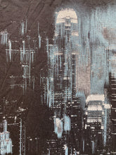 Load image into Gallery viewer, New York City Shirt Adult Extra Large Apt9 Skyline Streetwear Skater Black Mens