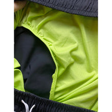 Load image into Gallery viewer, Athleta Shorts Womens Large Running Athletic Black White Trim Drawstring Lined