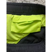 Load image into Gallery viewer, Athleta Shorts Womens Large Running Athletic Black White Trim Drawstring Lined