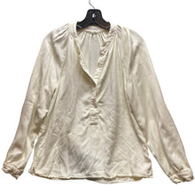 Load image into Gallery viewer, Bella Dahl Shirt Womens Small Ivory Tencel Lyocell Button Down Long Sleeve Top