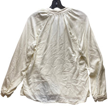 Load image into Gallery viewer, Bella Dahl Shirt Womens Small Ivory Tencel Lyocell Button Down Long Sleeve Top