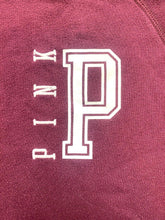 Load image into Gallery viewer, Victoria's Secret PINK Sweatshirt Womens Small Maroon Oversized Pockets Sweater