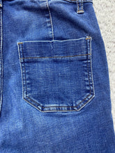 Load image into Gallery viewer, Judy Blue Jeans Womens 7/28 (26x26.5) Blue Denim Skinny Fit Button Fly Spandex