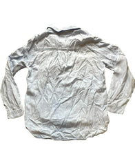 Load image into Gallery viewer, Anthropologie Cloth & Stone Shirt Womens Medium Light Blue Button Up Oversized