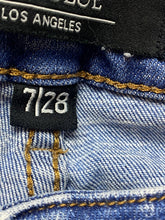 Load image into Gallery viewer, Judy Blue Jeans Womens 7/28 (28x26) Blue Denim Skinny Spandex Stretch Ladies