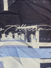 Load image into Gallery viewer, FUBU Shirt Adult Extra Large Blue AOP Abstract Hip Hop Button Up Pocket Mens