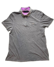 Load image into Gallery viewer, Ted Baker Shirt Adult 5 Extra Large Charcoal Gray Pocket Casual Golf Polo Mens