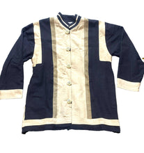 Load image into Gallery viewer, VTG Venus Imports Jacket Adult Extra Large Black Tan Career Hemp Button Up Mens