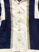 Load image into Gallery viewer, VTG Venus Imports Jacket Adult Extra Large Black Tan Career Hemp Button Up Mens