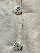 Load image into Gallery viewer, VTG Venus Imports Jacket Adult Extra Large Black Tan Career Hemp Button Up Mens