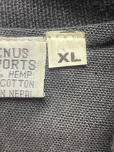 Load image into Gallery viewer, VTG Venus Imports Jacket Adult Extra Large Black Tan Career Hemp Button Up Mens