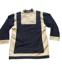 Load image into Gallery viewer, VTG Venus Imports Jacket Adult Extra Large Black Tan Career Hemp Button Up Mens
