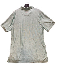 Load image into Gallery viewer, Hickey Freeman Shirt Adult Medium Seafoam Green Floral Casual AOP Golf Polo Men
