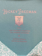 Load image into Gallery viewer, Hickey Freeman Shirt Adult Medium Seafoam Green Floral Casual AOP Golf Polo Men