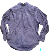 Load image into Gallery viewer, Ralph Lauren Shirt Adult Large Navy Blue Classic Fit Button Up Flannel Cuffs Men