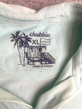 Load image into Gallery viewer, Chubbies Shirt Adult Extra Large Mint Green Beach Pineapple Preppy Polo Mens