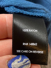 Load image into Gallery viewer, Torrid Shirt Womens 4 4X Teal Blue Crinkle Gauze Peasant Boho Blouse Plus Ladies