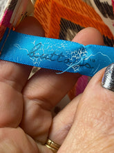 Load image into Gallery viewer, Buttons Shirt Womens Small Pink Orange Hippie Peasant Geometric Festive Boho USA