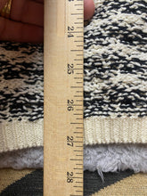 Load image into Gallery viewer, Soft Surroundings Sweater Womens Medium Beige Black Tunic Lagenlook Open Knit