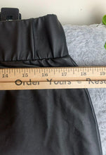 Load image into Gallery viewer, Torrid Pants Womens 2 (35x25) Black Pull On Faux Leather Nylon Spandex Stretch