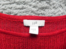 Load image into Gallery viewer, J Jill Sweater Womens Large Linen Viscose Rayon Outerwear Pullover Knit Ladies