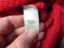 Load image into Gallery viewer, J Jill Sweater Womens Large Linen Viscose Rayon Outerwear Pullover Knit Ladies