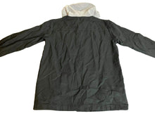 Load image into Gallery viewer, Wrangler Workwear Jacket Adult Small Black Snaps Hoodie Sweater Outdoor Mens