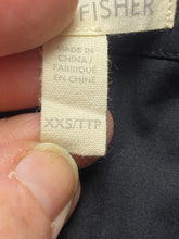 Load image into Gallery viewer, Eileen Fisher Dress Womens 2XS XXS Black Organic Spandex Stretch Square Neck