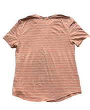 Load image into Gallery viewer, Lululemon Shirt Womens Small Mauve Striped Everyday Crewneck Activewear Ladies