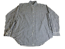 Load image into Gallery viewer, Ralph Lauren Shirt Adult Large Blue White Grid Checkered Bertrand Button Up Mens