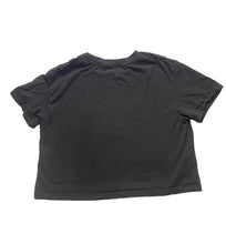 Load image into Gallery viewer, Hot Topic Shirt Womens Large Black Goth Milk Cropped Streetwear Oversized Ladies