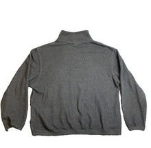 Load image into Gallery viewer, VTG Ultra Club Collection Sweatshirt Adult Large Gray 1/2 Zip Fleece Sweater Men