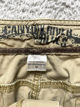 Load image into Gallery viewer, Canyon River Blues Shorts Adult 40 Tan Cargo Pockets Utility Outdoor Hiking Mens