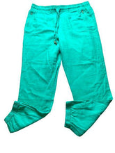 Load image into Gallery viewer, Chances R Pants Womens Extra Large Green Drawstring Jogger Trouser Linen Rayon