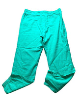 Load image into Gallery viewer, Chances R Pants Womens Extra Large Green Drawstring Jogger Trouser Linen Rayon