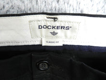 Load image into Gallery viewer, Dockers Pants Adult 40x32 Black Classic Fit Trouser Stretch Straight Dress Mens