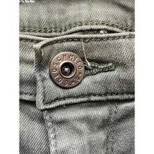 Load image into Gallery viewer, AG Adriano Goldschmied Jeans Womens 26R The Legging Ankle Olive Green Frayed Hem