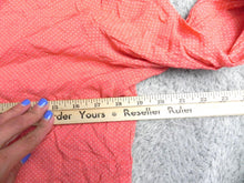 Load image into Gallery viewer, Love Potion Shirt Womens Medium Peach Pastel Polkadots Flowy Boho Blouse Rayon