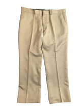 Load image into Gallery viewer, Dockers Pants 38x29 Tan Flat Front Straight Fit Trouser Casual Dress Mens