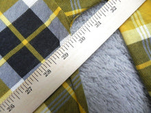 Load image into Gallery viewer, Riley & James Shirt Womens 3X Yellow Black Button Up Tie Blouse Plus Ladies