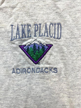 Load image into Gallery viewer, VTG Lake Placid Shirt Adult 2XL XXL Gray Adirondack Mountains Naturecore Mens