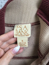 Load image into Gallery viewer, Jos A Bank Sweater Adult Extra Large Maroon 1/4 Zip Mock Neck Outerwear Mens