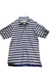Load image into Gallery viewer, Donald Ross Shirt Adult Medium Blue Preppy HCC Golfing Golf Polo Performance Men