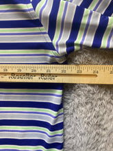 Load image into Gallery viewer, Donald Ross Shirt Adult Medium Blue Preppy HCC Golfing Golf Polo Performance Men