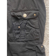Load image into Gallery viewer, Benjamin Black Shorts Adult 30 Cargo Black Snaps Pockets Casual Outdoor