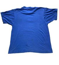 Load image into Gallery viewer, VTG Cougar Shirt Adult Large Blue Paw Power Single Stitch USA Made 80s 90s Mens