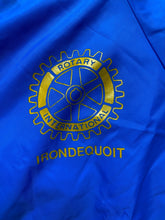 Load image into Gallery viewer, VTG Rotary International Jacket Adult Large Blue Snaps Tony Windbreaker 70s Mens