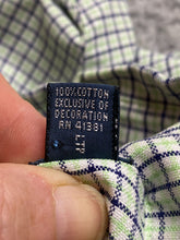 Load image into Gallery viewer, Ralph Lauren Shirt Adult Small Grid Checkered Flesh Pony Custom Fit Casual Mens